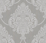 AW70808 puff damask wallpaper from the Casa Blanca 2 collection by Collins & Company