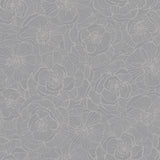AW71010 Jardine graphic floral wallpaper from the Casa Blanca 2 collection by Collins & Company