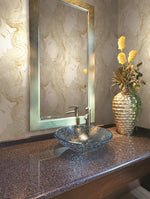 AV50108 Chadwick art nouveau wallpaper bathroom from the Avant Garde collection by Seabrook Designs