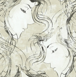 AV50100 Chadwick art nouveau wallpaper from the Avant Garde collection by Seabrook Designs