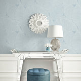 MB31302 table magnolia leaf coastal wallpaper from the Beach House collection by Seabrook Designs