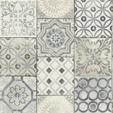 RN71400 Nevaeh faux moroccan tile wallpaper from Say Decor
