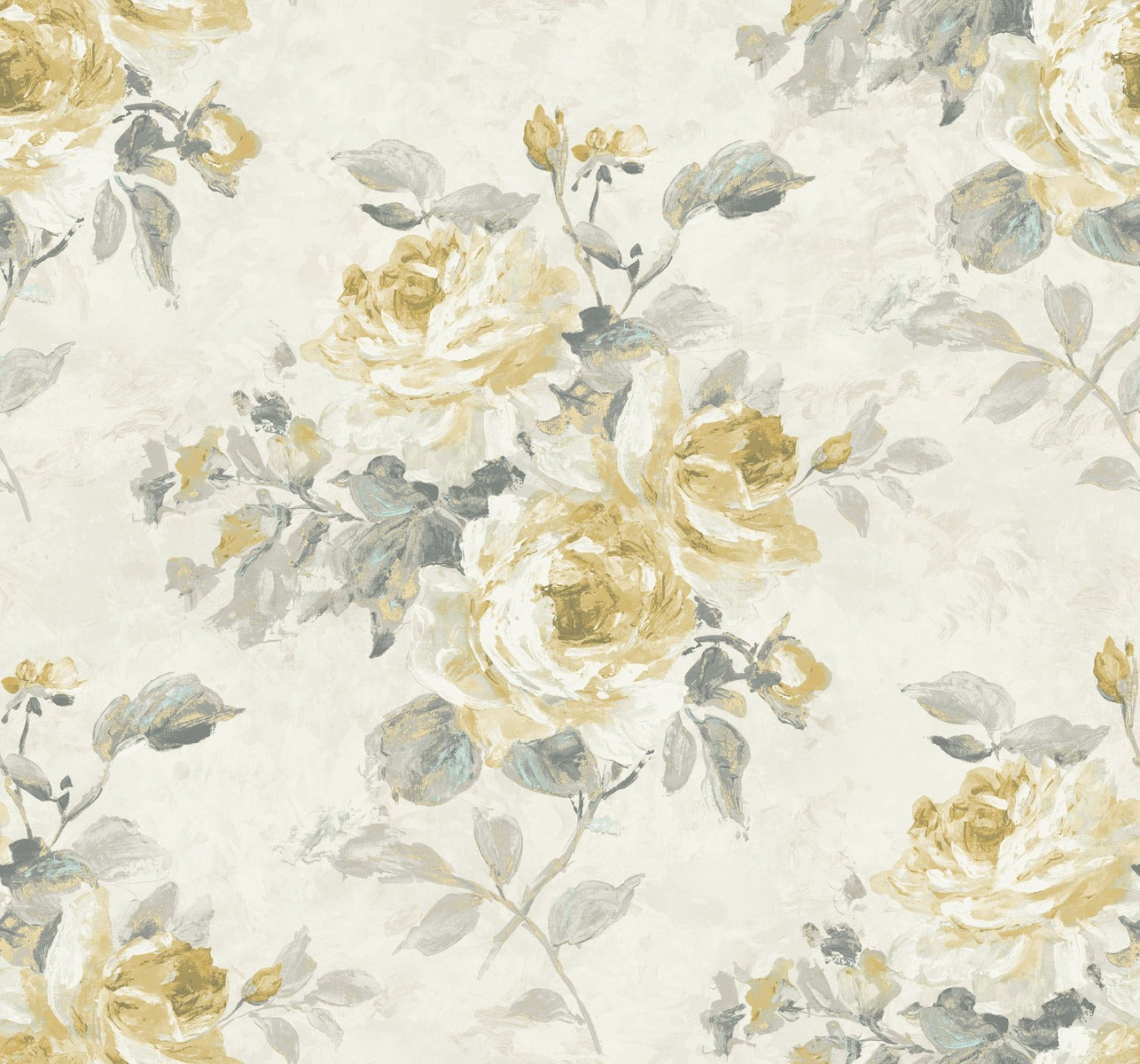 French Impressionist In Bloom Floral Unpasted Wallpaper – Say