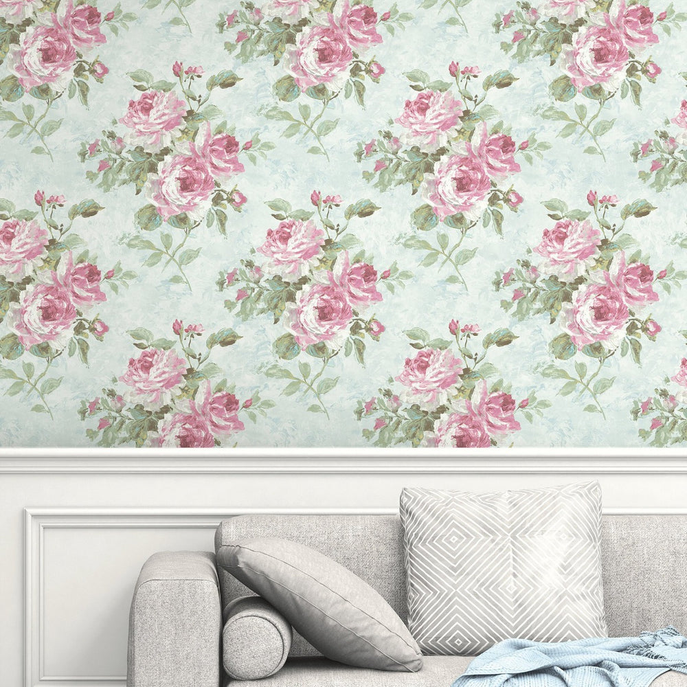 
                  
                    FI70402 in bloom floral wallpaper living room from the French Impressionist collection by Seabrook Designs
                  
                