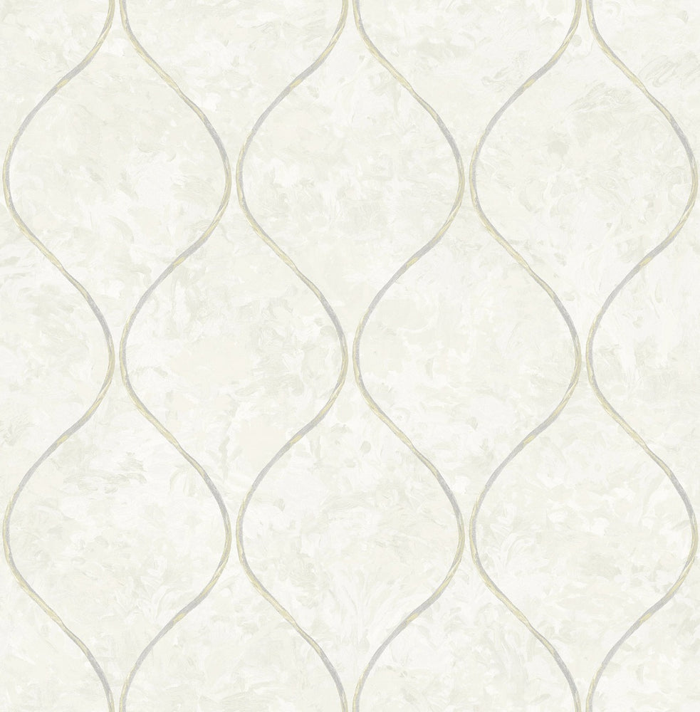 Ogee wallpaper FI70505 from the French Impressionist collection by Seabrook Designs