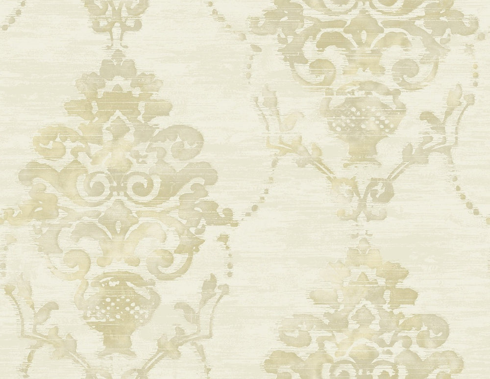 FI71014 damask wallpaper from the French Impressionist collection by Seabrook Designs