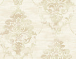 FI71004 damask wallpaper from the French Impressionist collection by Seabrook Designs