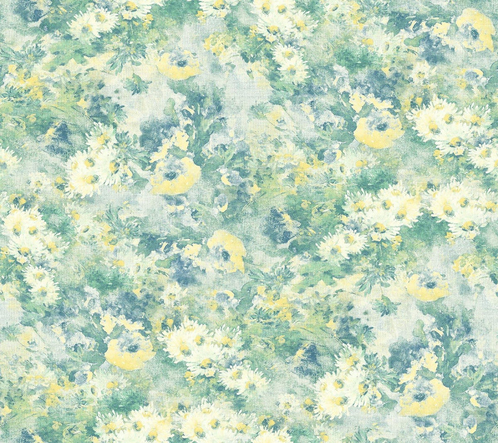 FI71304 daisy fields floral wallpaper from the French Impressionist collection by Seabrook Designs