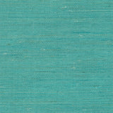 Natural jute teal grasscloth wallpaper