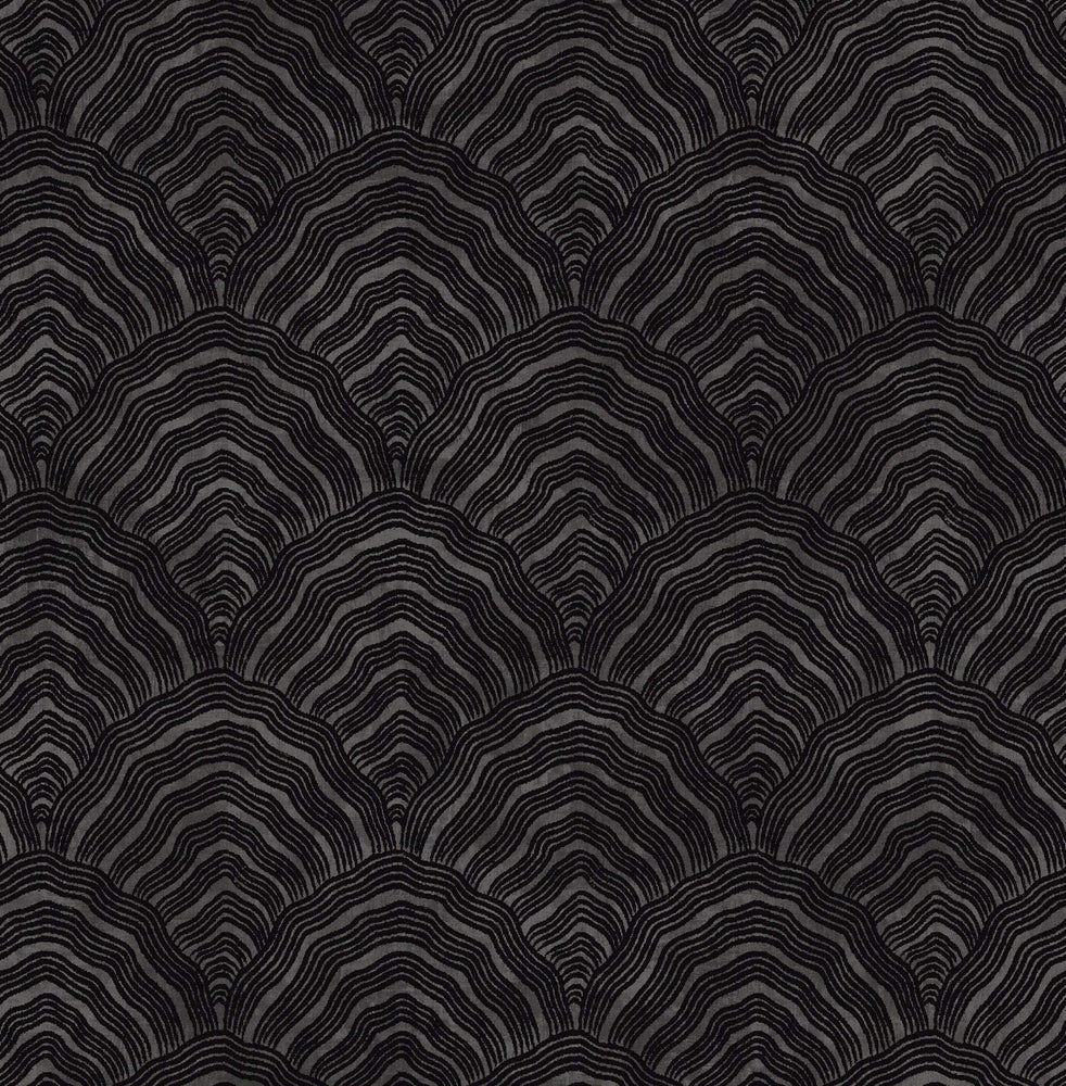 AI41500 confucius scallop wallpaper from the Koi collection by Seabrook Designs