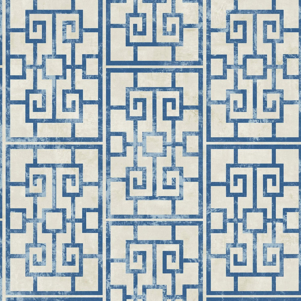 
                  
                    AI40202 Dynasty lattice geometric wallpaper from the Koi collection by Seabrook Designs
                  
                