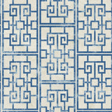 AI40202 Dynasty lattice geometric wallpaper from the Koi collection by Seabrook Designs