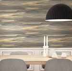 AH40200 rainbow brushstroke abstract wallpaper decor from the L'Atelier de Paris collection by Seabrook Designs