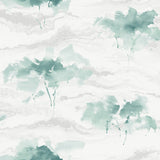 AH40704 watercolor trees botanical wallpaper from the L'Atelier de Paris collection by Seabrook Designs