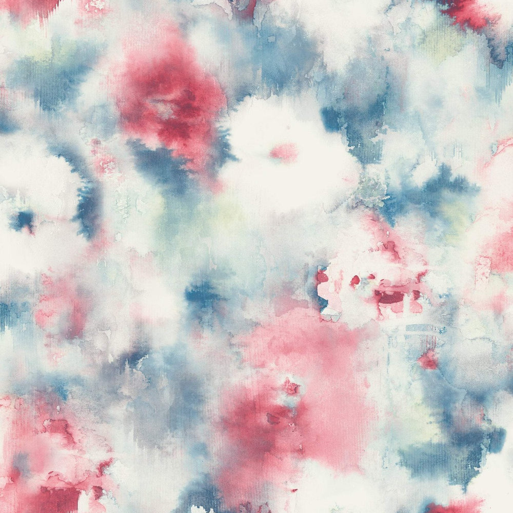 
                  
                    AH40911 red watercolor floral wallpaper from the L'atelier de Paris collection by Seabrook Designs
                  
                