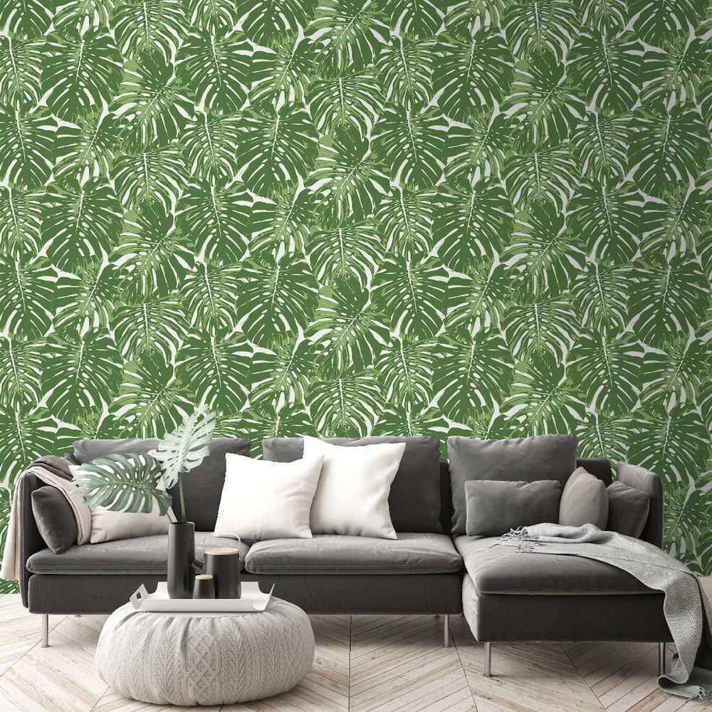 
                  
                    TA20004 Jamaica palm leaf wallpaper decor from the Tortuga collection by Seabrook Designs
                  
                
