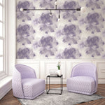 AH40509 watercolor sunflower floral wallpaper living room from the L'Atelier de Paris collection by Seabrook Designs