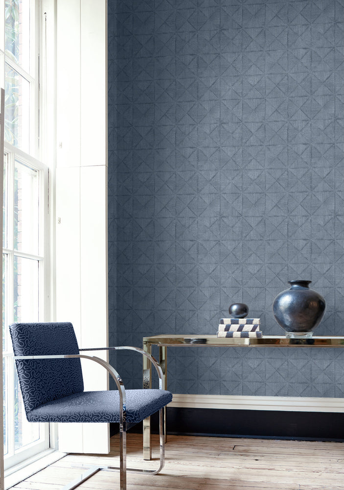 SD20115NT geometric wallpaper living room from Say Decor