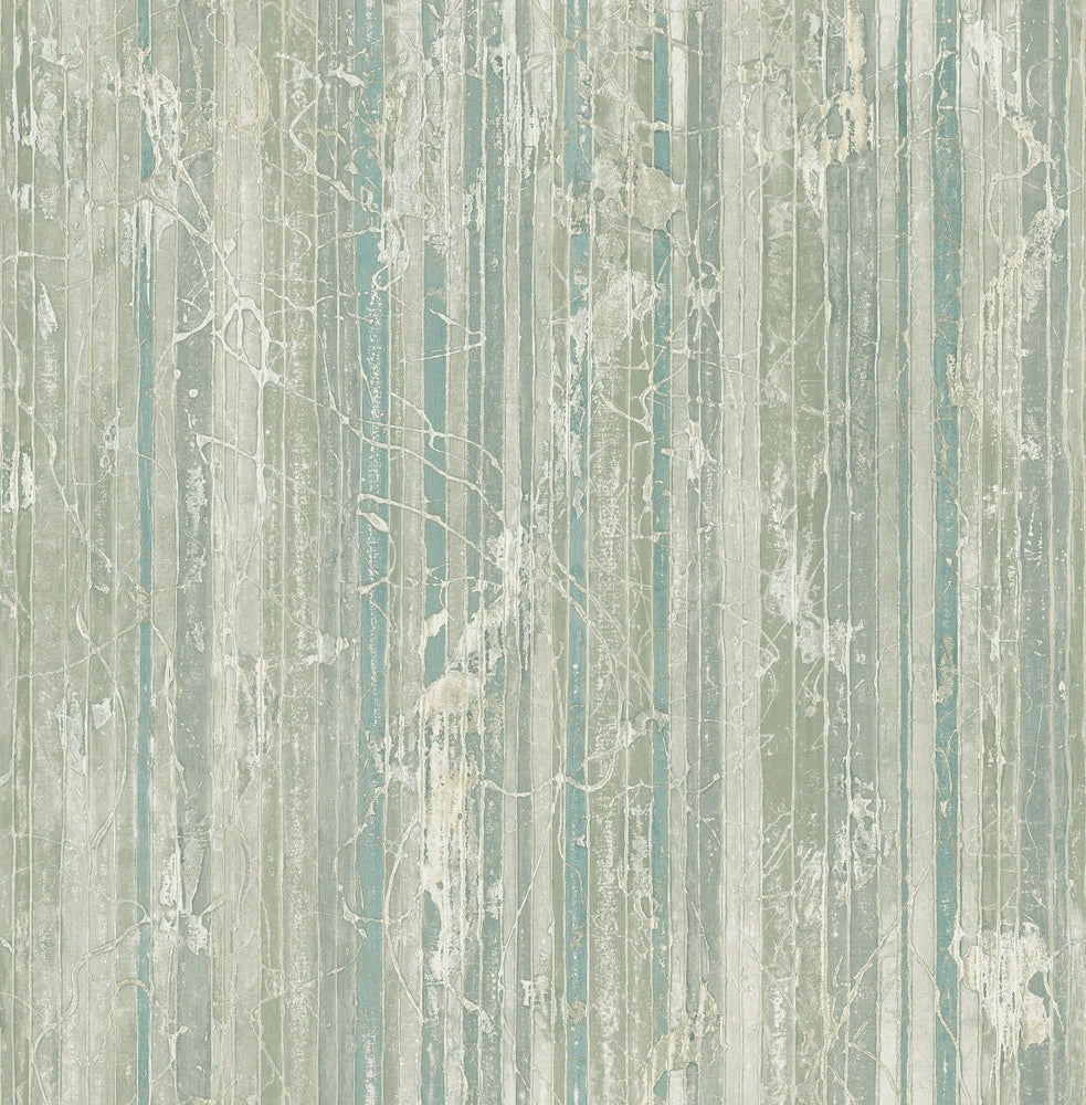 MW31104 whitney striped wallpaper from the Metalworks collection by Seabrook Designs