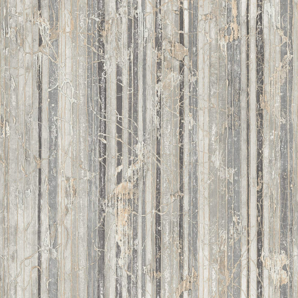 MW31100 whitney striped wallpaper from the Metalworks collection by Seabrook Designs