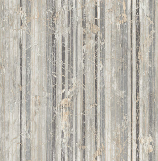 MW31100 whitney striped wallpaper from the Metalworks collection by Seabrook Designs