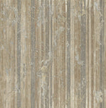 MW31106 whitney striped wallpaper from the Metalworks collection by Seabrook Designs