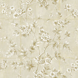 AI41903 great wall floral wallpaper from the Koi collection by Seabrook Designs