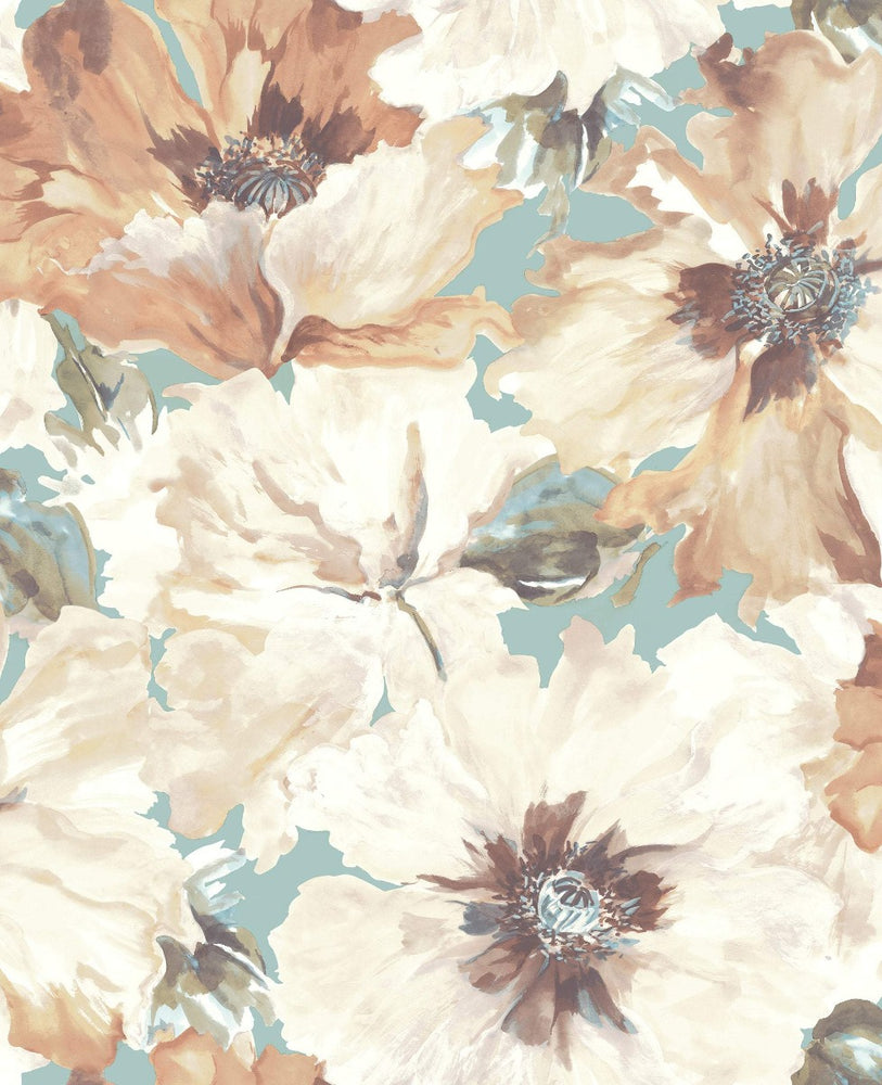 LG90002 Cecita floral wallpaper from the Lugano collection by Seabrook Designs