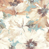 LG90002 Cecita floral wallpaper from the Lugano collection by Seabrook Designs