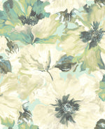LG90004 Cecita floral wallpaper from the Lugano collection by Seabrook Designs