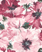 Lugano Cecita Floral Unpasted Wallpaper