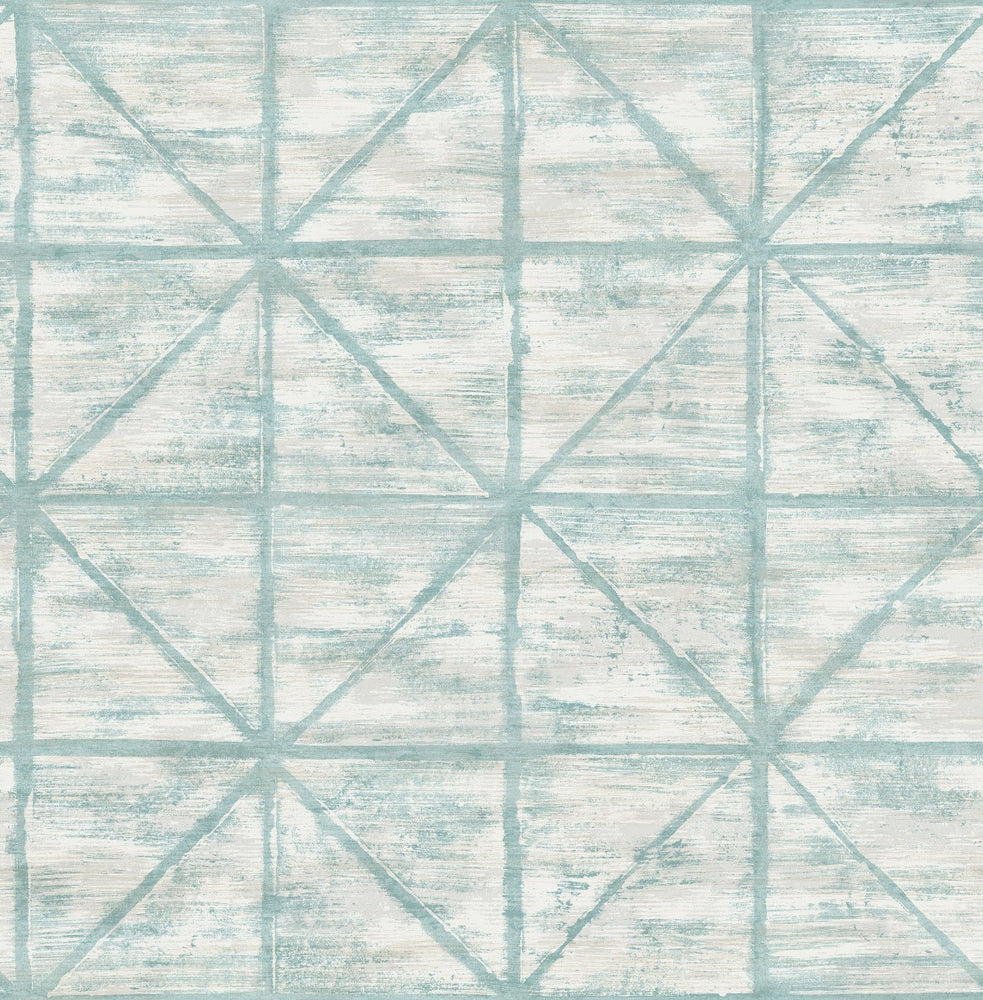 Geometric wallpaper LG91604 from the Lugano collection by Seabrook Designs