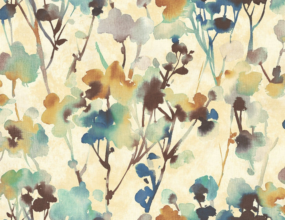 
                  
                    LG91415 Faravel watercolor floral wallpaper from the Lugano collection by Seabrook Designs
                  
                