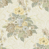 AI40005 dynasty floral wallpaper from the Koi collection by Seabrook Designs