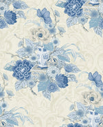 AI40002 dynasty floral wallpaper from the Koi collection by Seabrook Designs