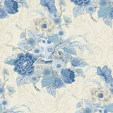 AI40002 dynasty floral wallpaper from the Koi collection by Seabrook Designs