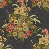 AI40000 dynasty floral wallpaper from the Koi collection by Seabrook Designs