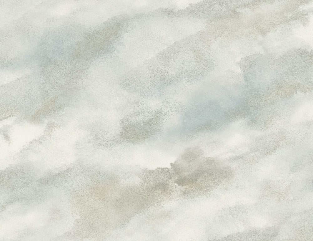 AH41400 neutral cloudy faux abstract wallpaper from the L'Atelier de Paris collection by Seabrook Designs