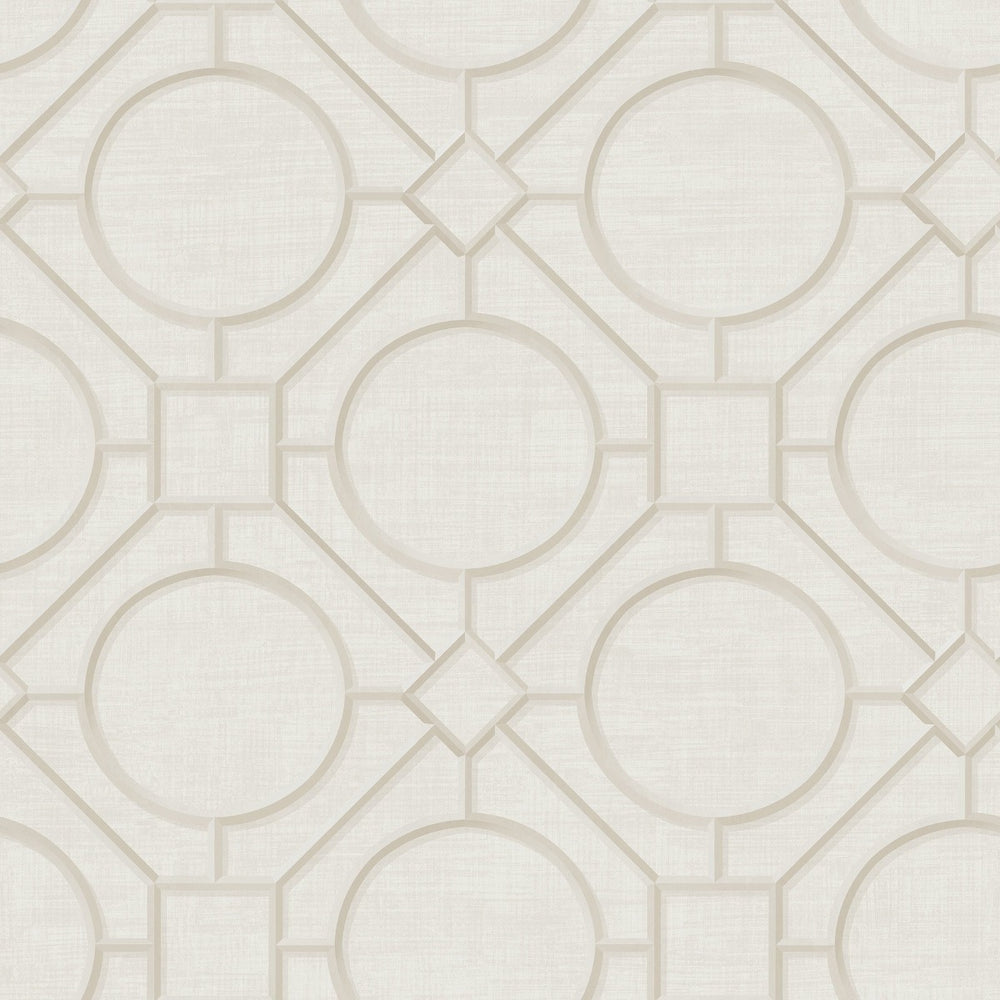 AI42411 silk road trellis geometric wallpaper from the Koi collection by Seabrook Designs