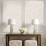 AW70905 diamond geometric wallpaper decor from the Casa Blanca 2 collection by Collins & Company