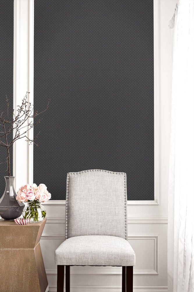 AW73508 mini diamond geometric wallpaper decor from the Casa Blanca 2 collection by Collins & Company