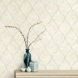 Ogee wallpaper FI70501 decor from the French Impressionist collection by Seabrook Designs