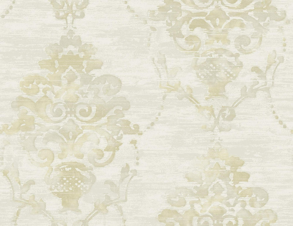 FI71007 damask wallpaper from the French Impressionist collection by Seabrook Designs