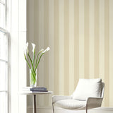 ZZ10200 Dottino striped neutral wallpaper living room from Say Decor