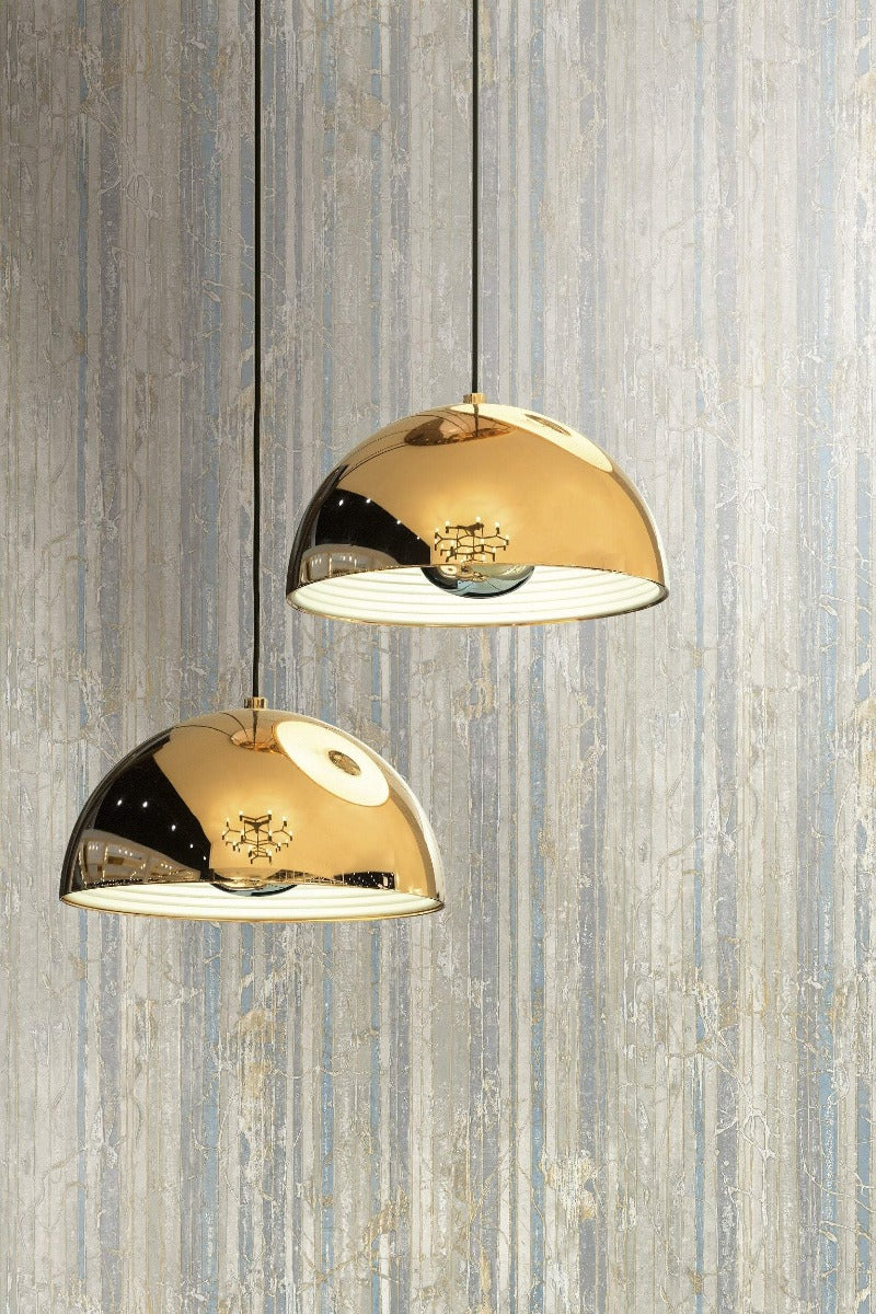 MW31102 whitney striped wallpaper decor from the Metalworks collection by Seabrook Designs
