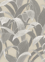 AI40308 Imperial banana leaf wallpaper from the Koi collection by Seabrook Designs