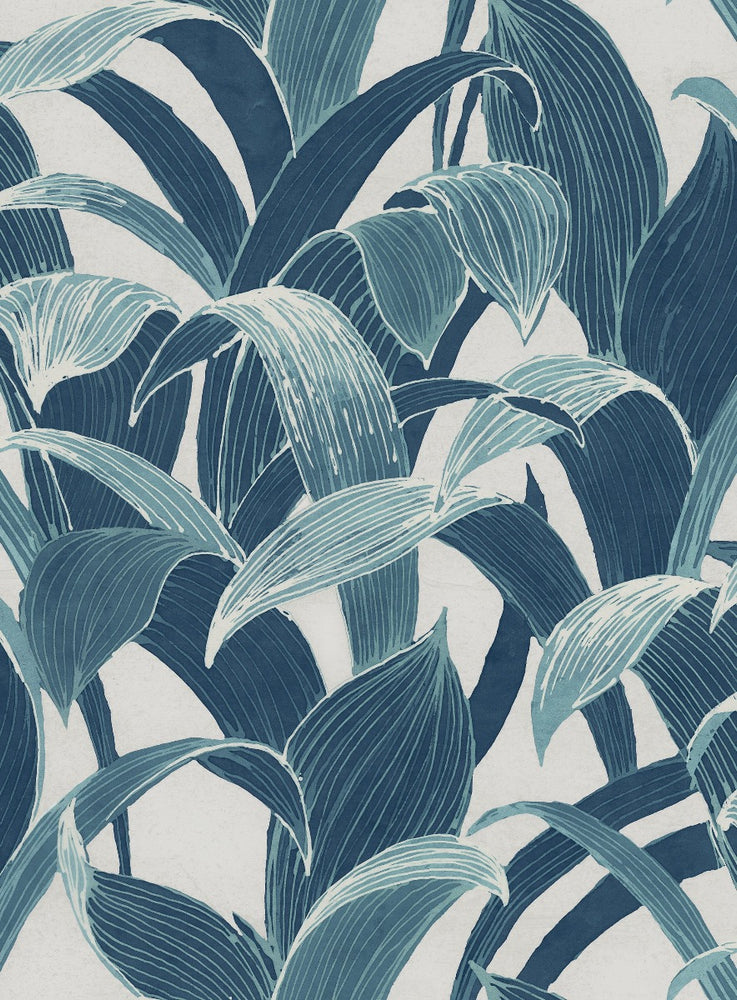 AI40302 Imperial banana leaf wallpaper from the Koi collection by Seabrook Designs