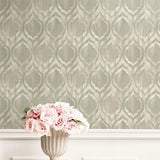 LG90807 Danube ogee wallpaper decor from the Lugano collection by Seabrook Designs