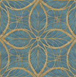 Metallika Patina Lattice Rustic Unpasted Wallpaper