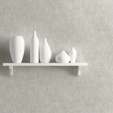 MK21404 brilliant rustic scroll wallpaper decor from the Metallika collection by Seabrook Designs